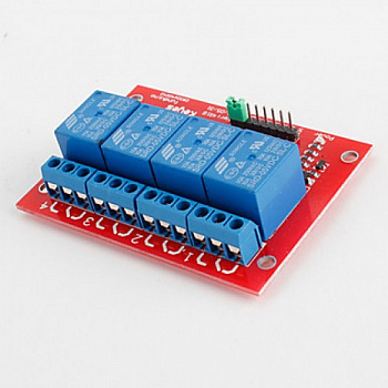 Модуль реле 4-канальный 5V