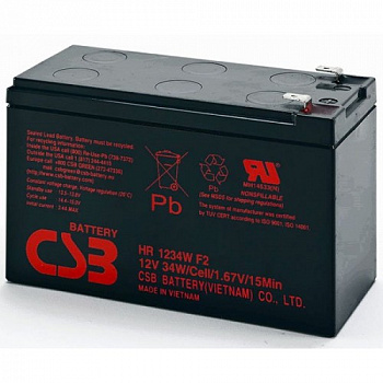 Аккумулятор CSB HR 1234W (12V / 9Ah)
