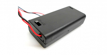 ZH289(2*АА с крыш.), держатель батарей 2*АА