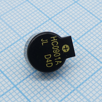 HC0901A, Звукоизлучатель электромагнитный, 1.5 В, 80 мА, 80 дБ, 3.2 кГц